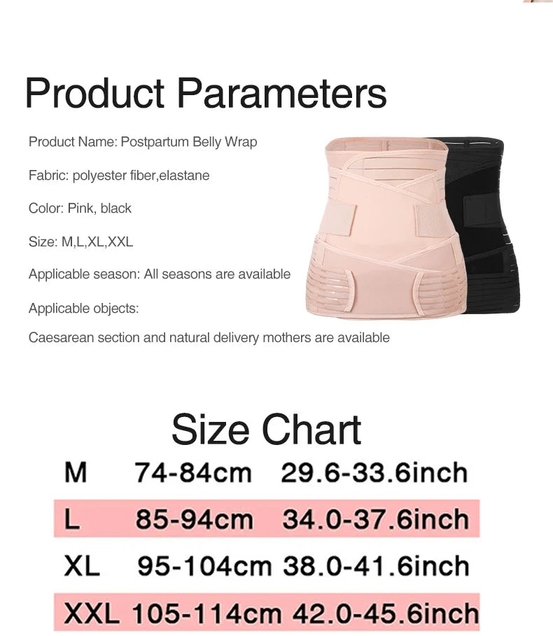 This 3-in-1 postpartum corset