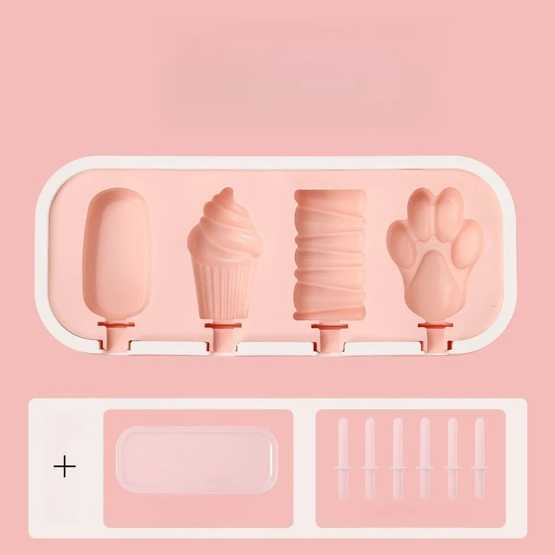 BPA Free Silicone Popsicle Mold