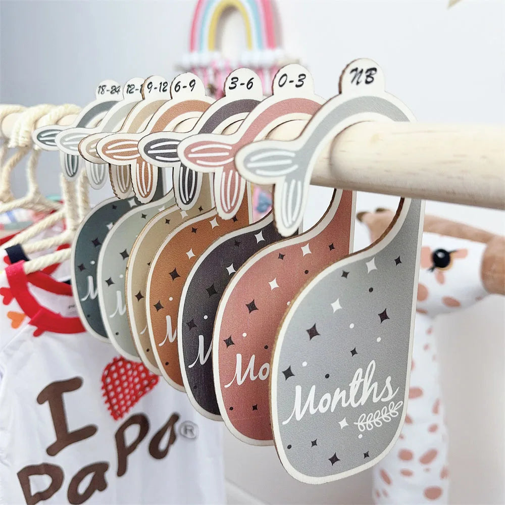 7pcs Baby Closet Dividers