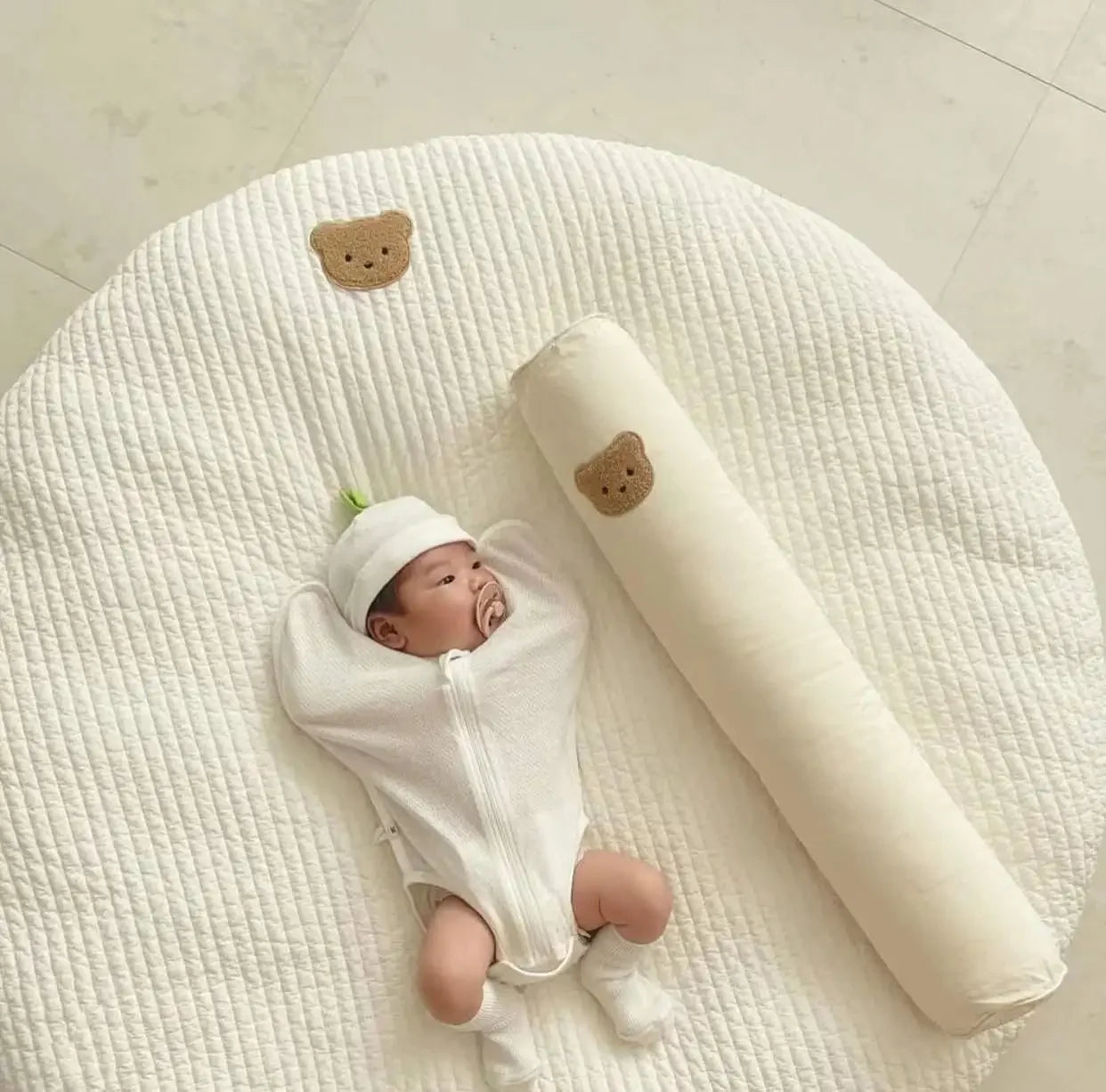 Cocoa Bean Baby Soft Cotton Play Mat