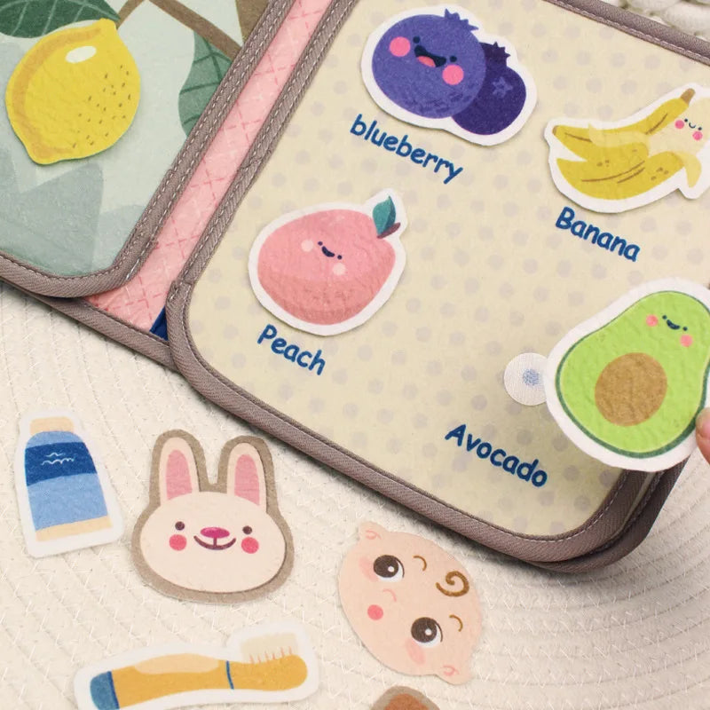Montessori Inspired Busy Baby Peel N Stick Book