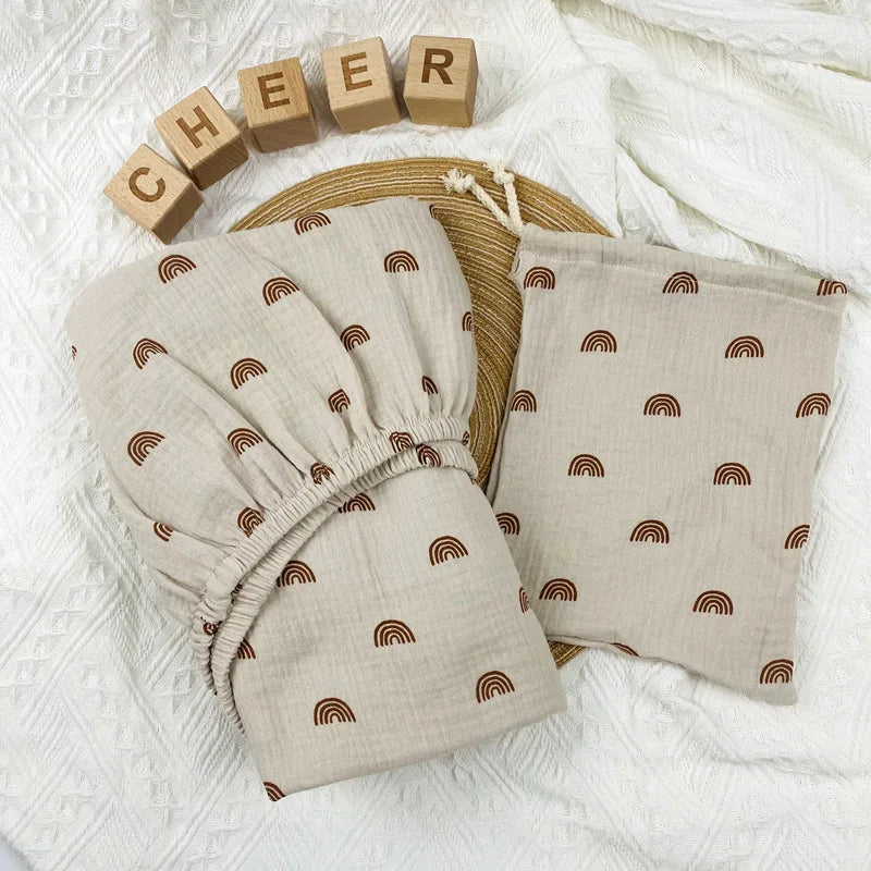 Baby Crib Fitted Sheet