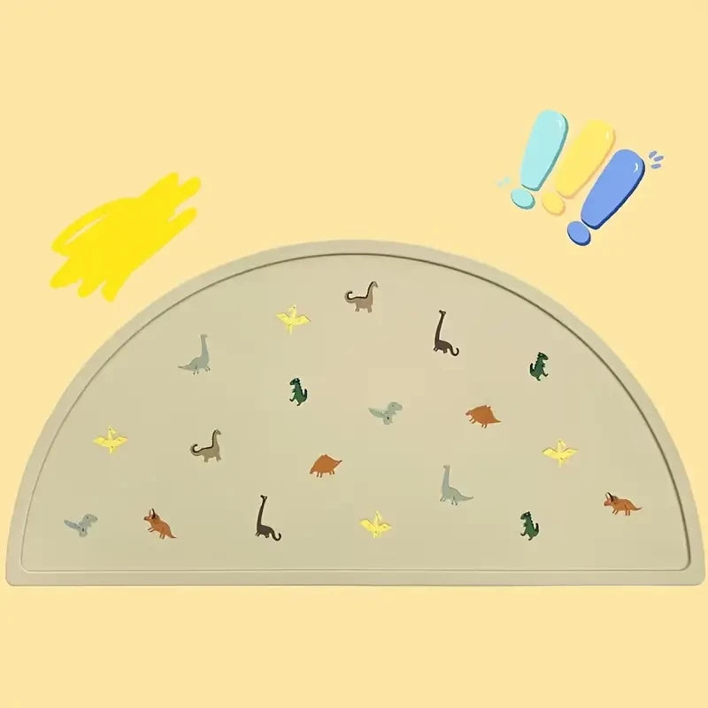 Baby silicone placemat mat