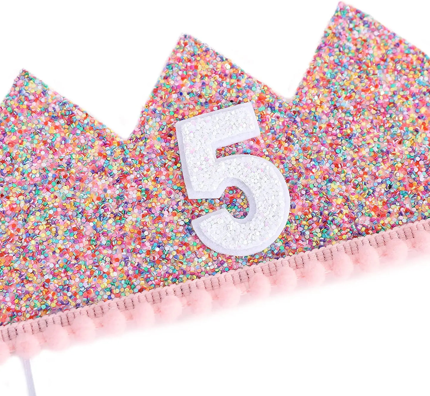 1 Year Old First Birthday Powder Crown