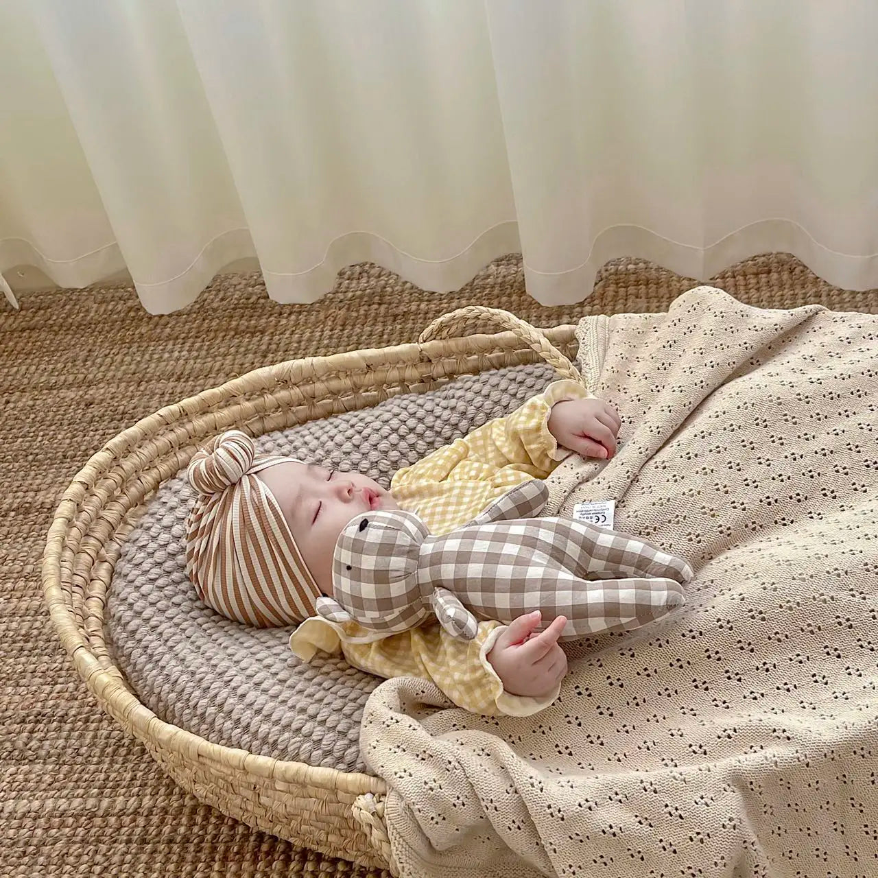 Baby Plush Comfort Sleeping Animal