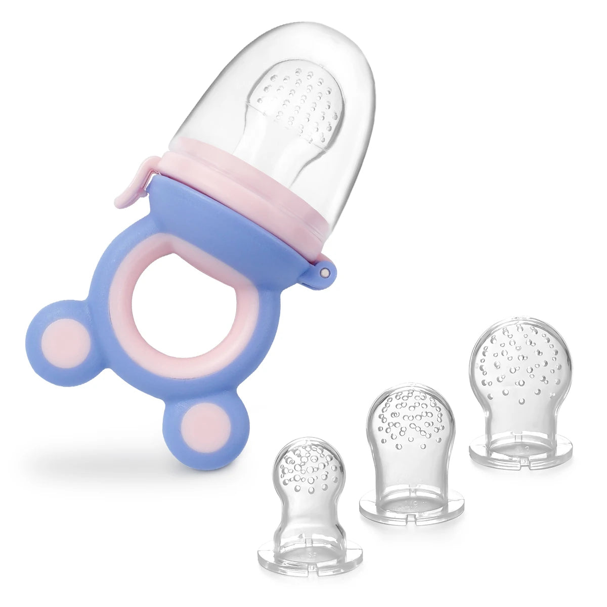 4PCS Silicone Fruit Vegetable Feeder for Kids