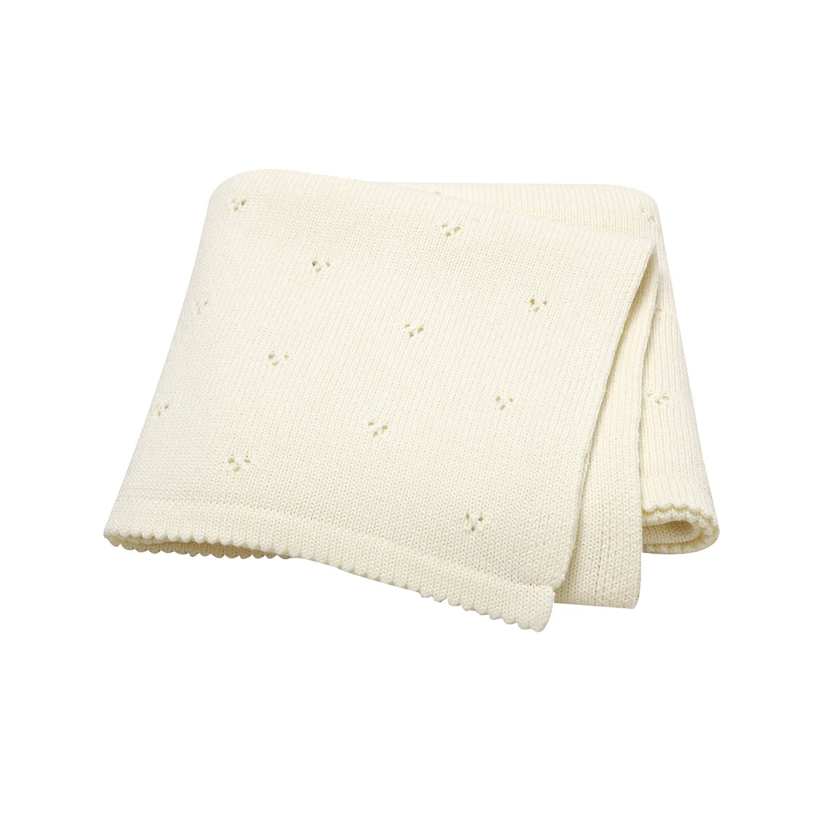 Cherry Muslin Swaddle Blanket