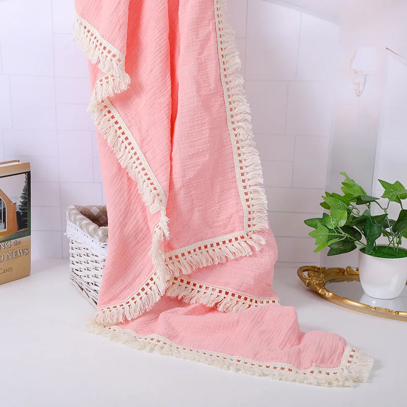 Cotton Muslin Swaddle Blankets