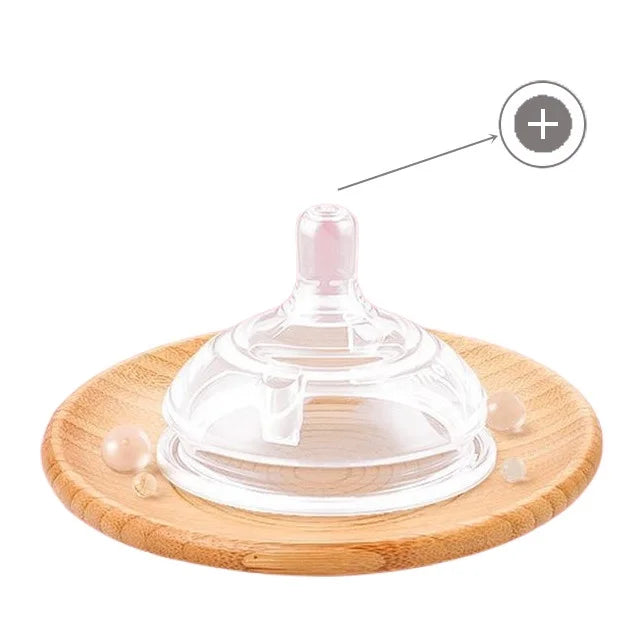 Baby Bottle with Silicone Handle