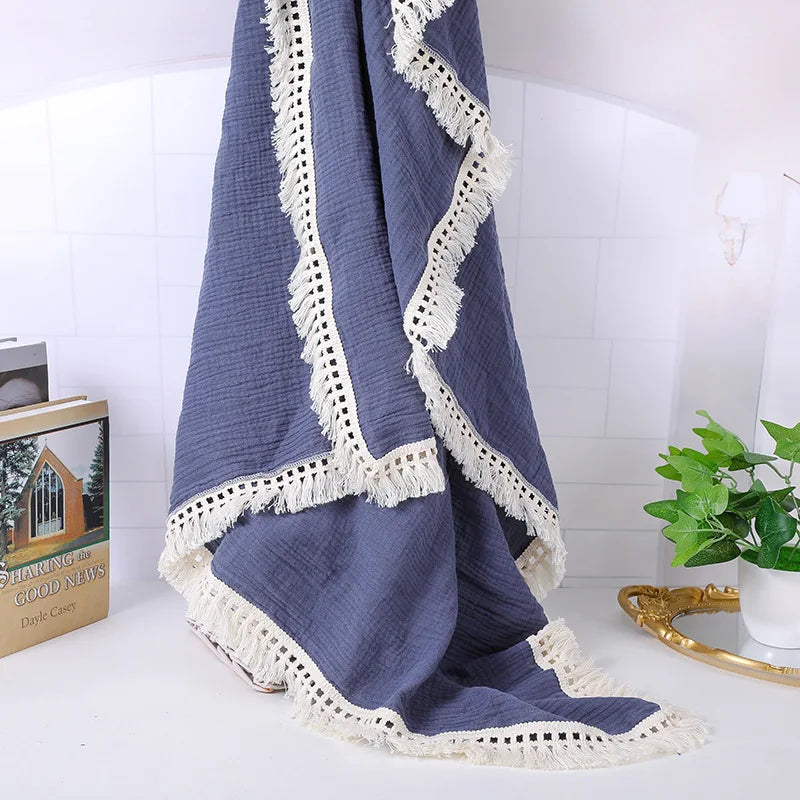 Cotton Muslin Swaddle Blankets