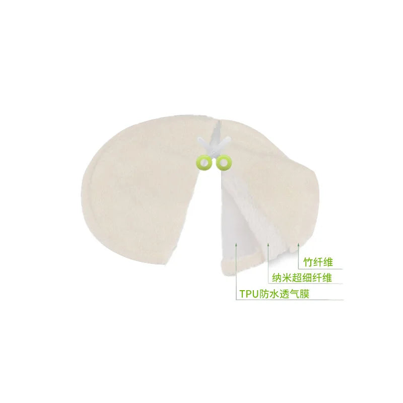 2pcs Organic Bamboo Nursing Breast Pads
