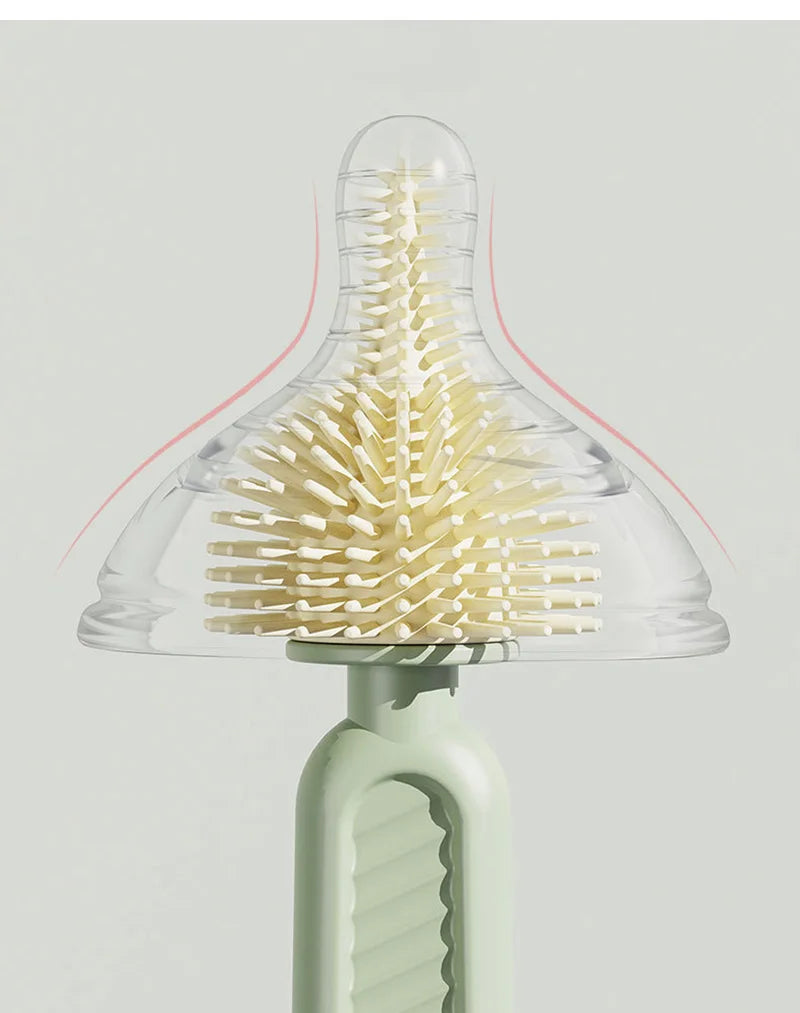 Silicone Baby Bottle Brush Set