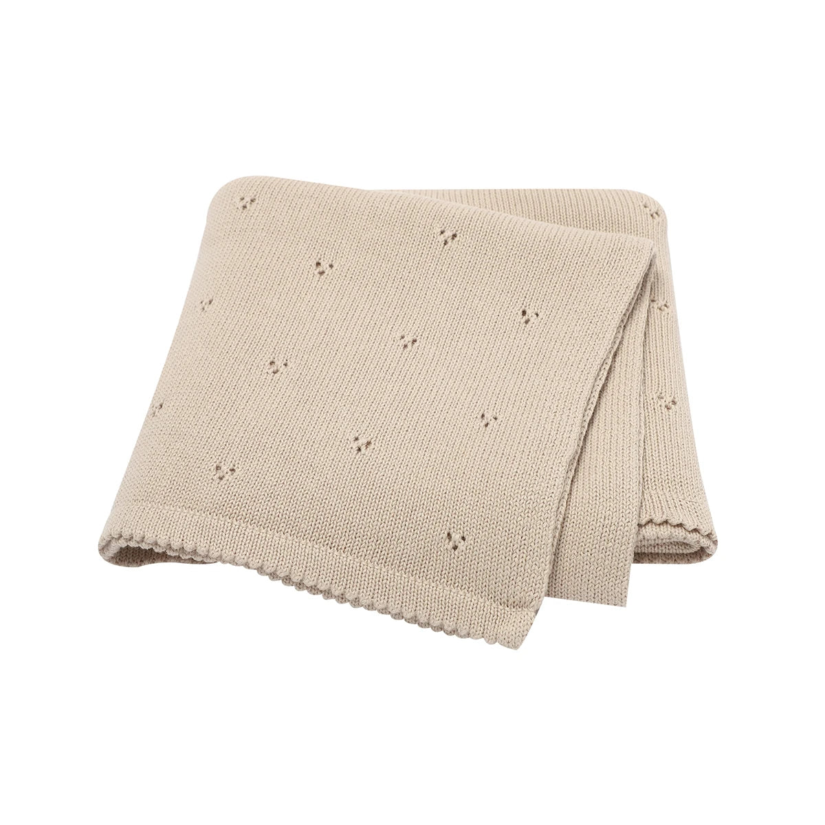 Cherry Muslin Swaddle Blanket