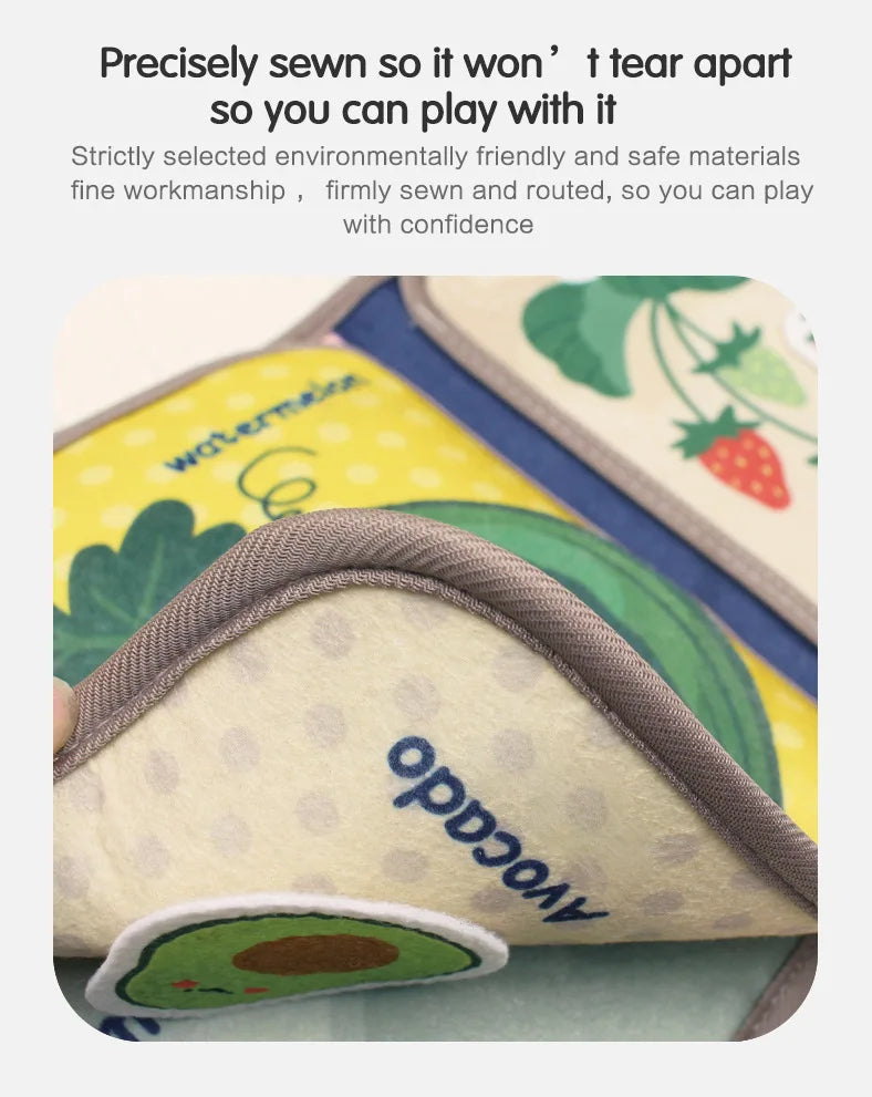 Montessori Inspired Busy Baby Peel N Stick Book