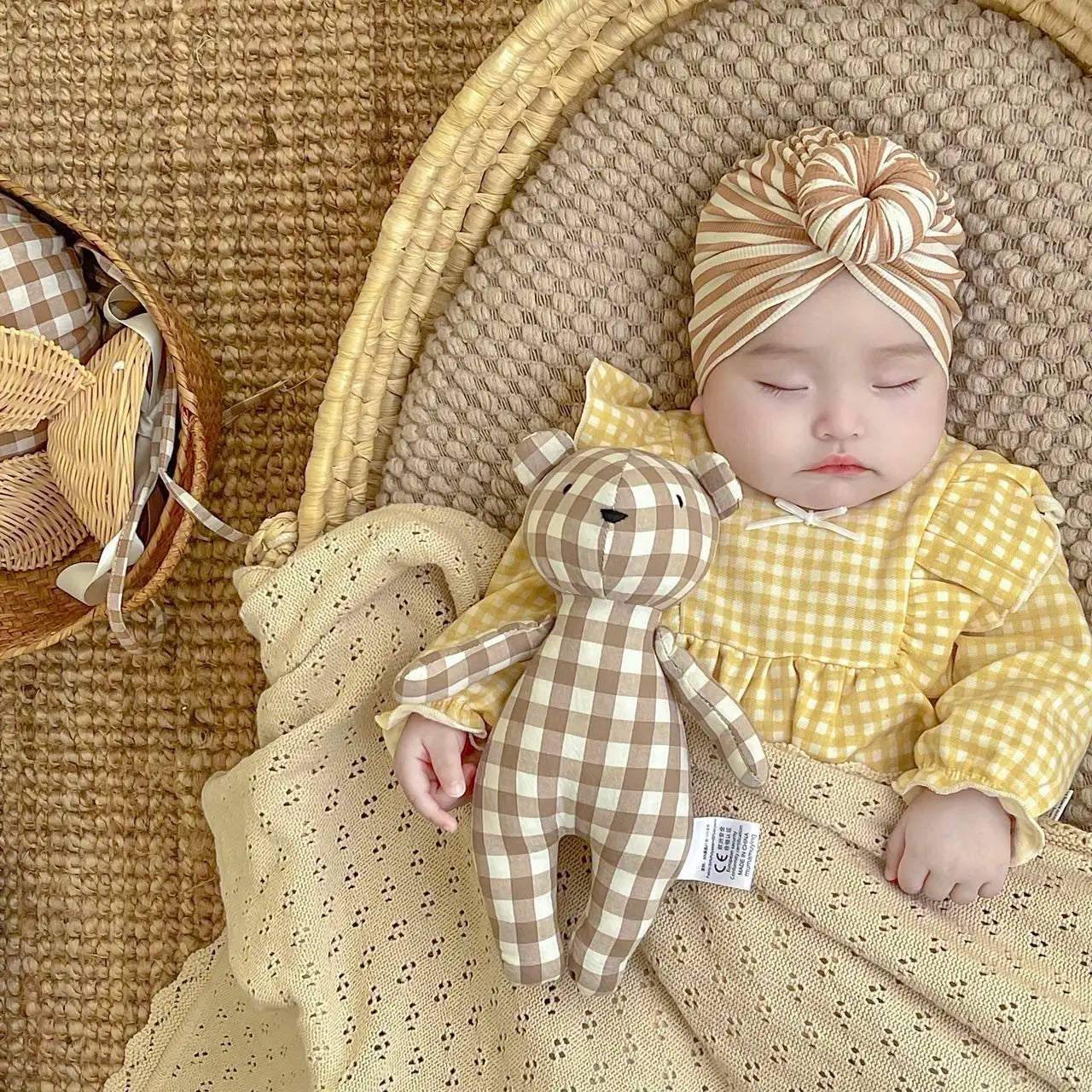 Baby Plush Comfort Sleeping Animal
