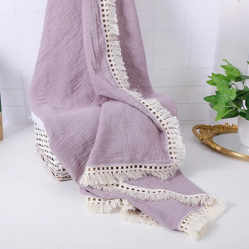 Cotton Muslin Swaddle Blankets