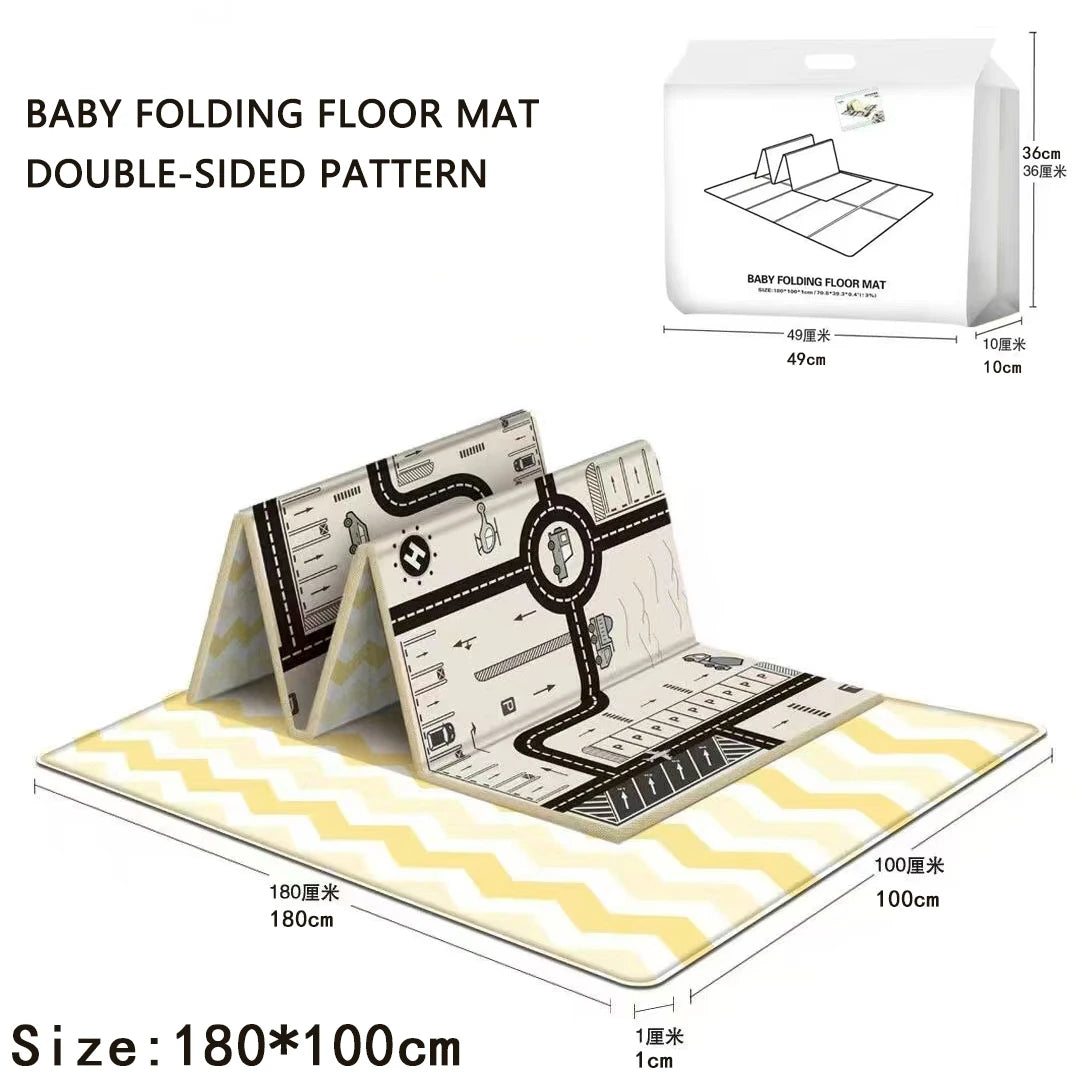 Double Sided Foldable Baby Play Mat