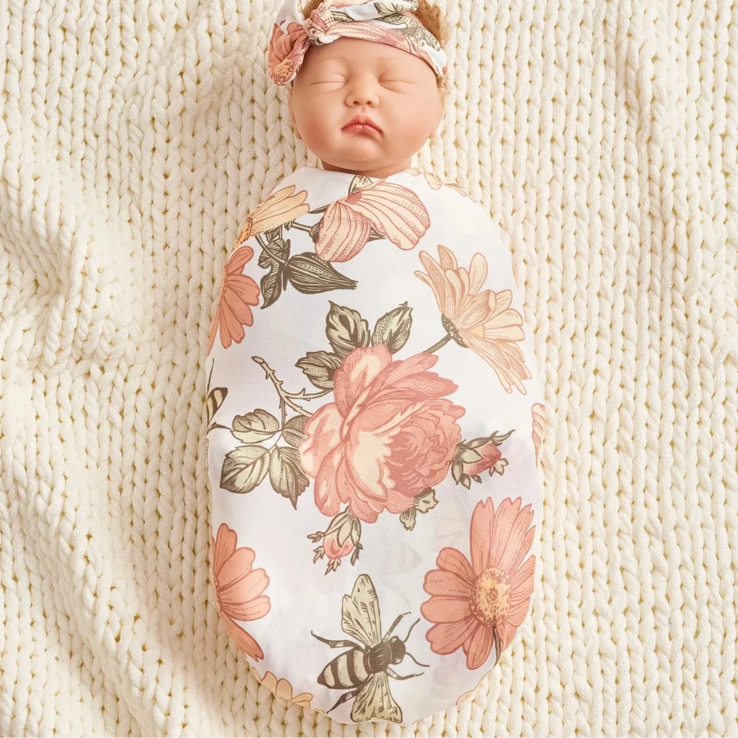 My First-New Born Baby Swaddle