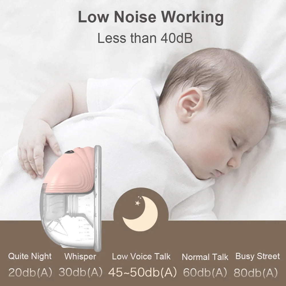 Hands Free Wearable Breast Pump