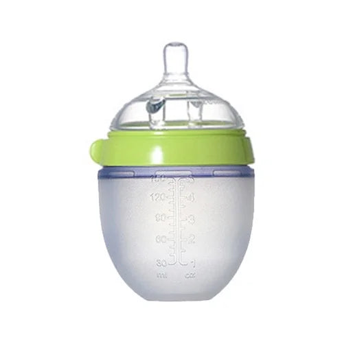 Baby Bottle with Silicone Handle