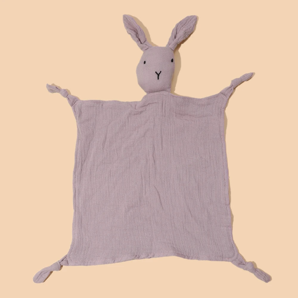 Bunny Love Muslin Tiny Blanket for Babies