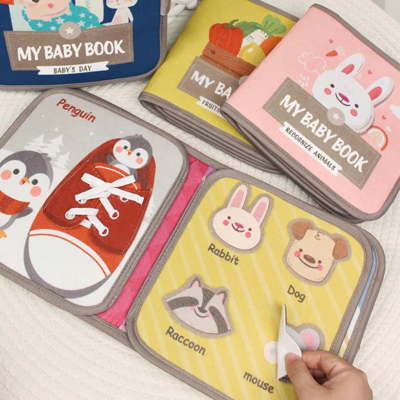 Montessori Inspired Busy Baby Peel N Stick Book
