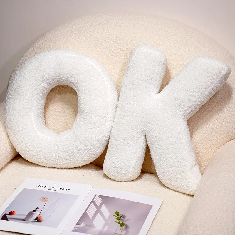 Baby Initial Cozy Pillow