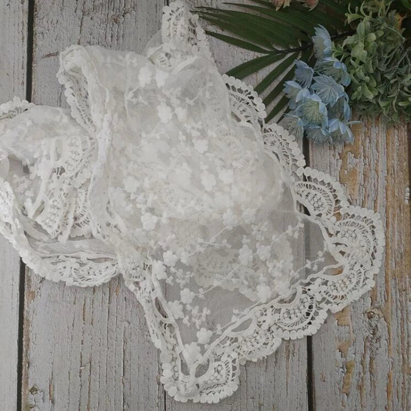 Newborn Photography Transparent Mesh Yarn Blanket