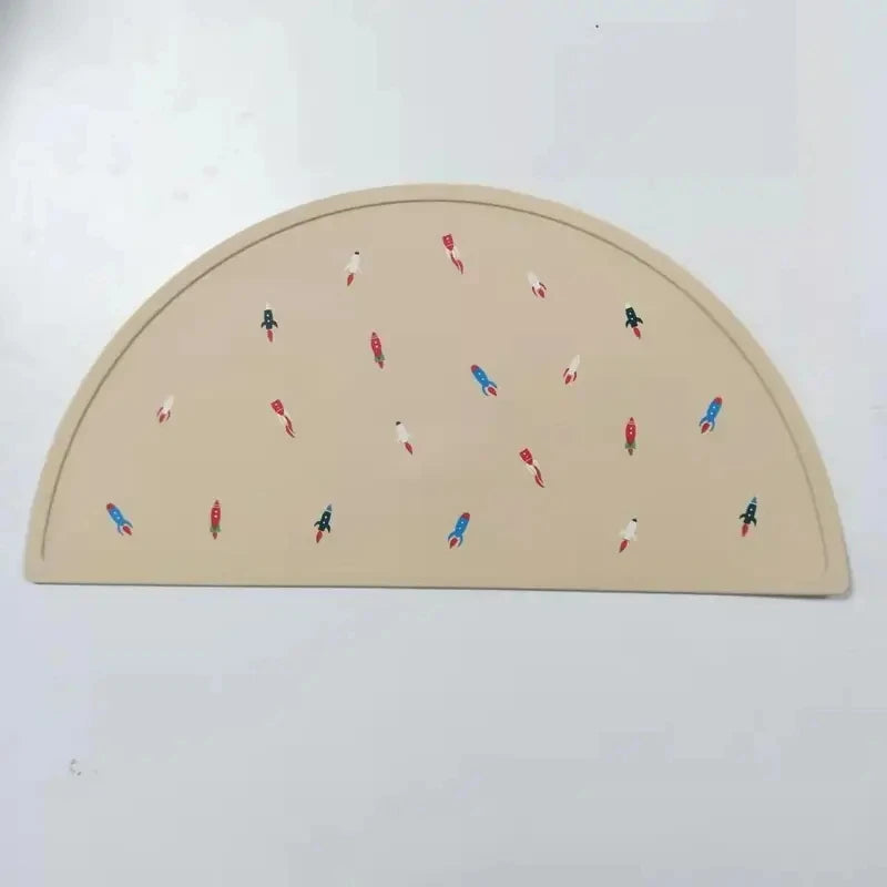 Baby silicone placemat mat