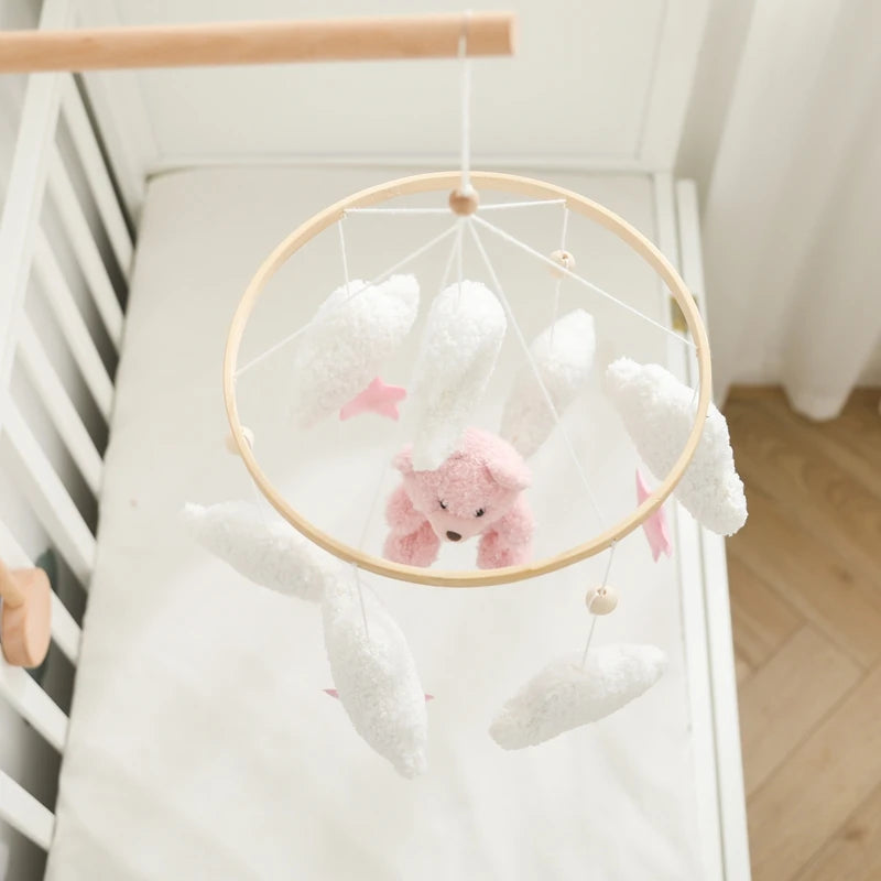 Baby Bell Dream Wooden Crib Mobile