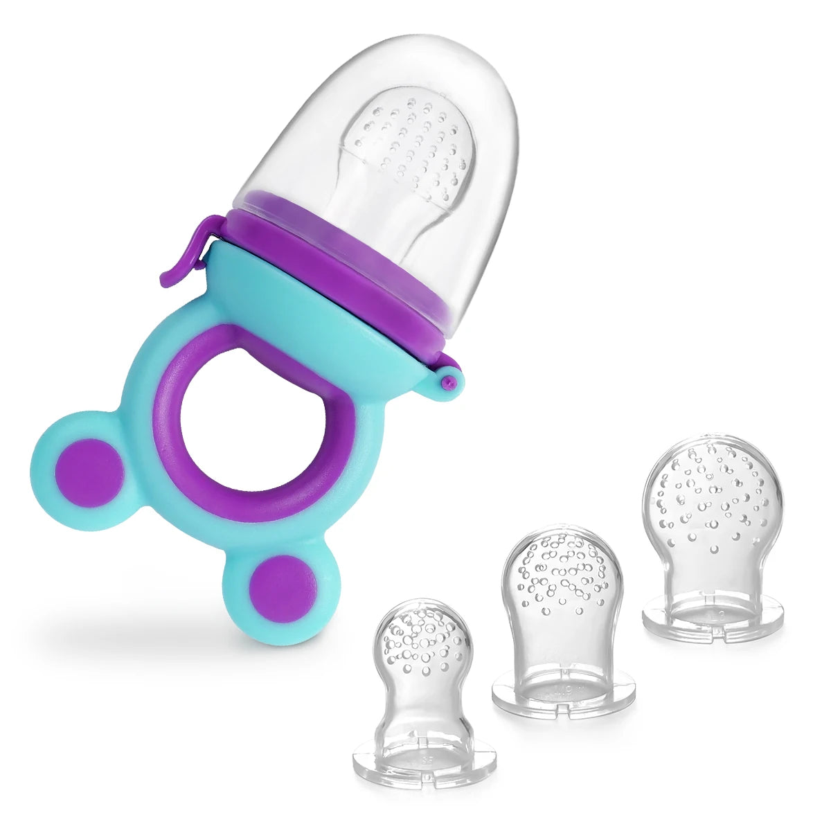 4PCS Silicone Fruit Vegetable Feeder for Kids
