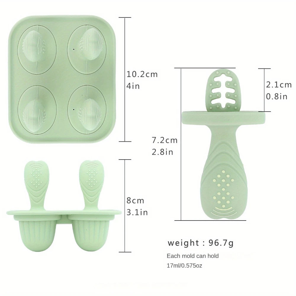 Baby Silicone Teething Mold Set