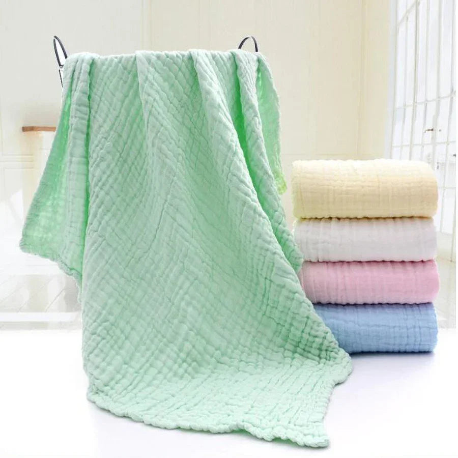 Cotton Bubble Muslin Blanket