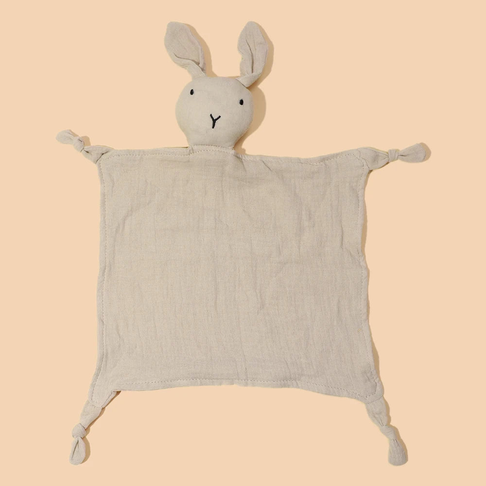 Bunny Love Muslin Tiny Blanket for Babies
