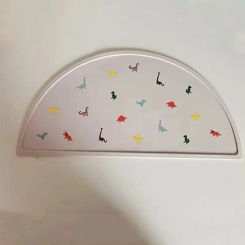 Baby silicone placemat mat