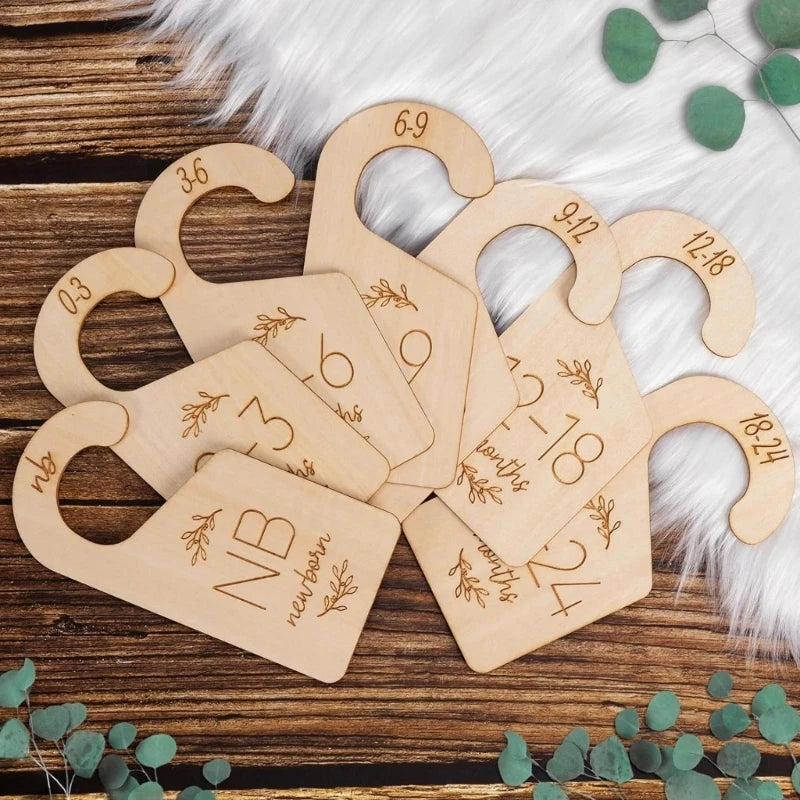 Wooden Nursery Closet Dividers