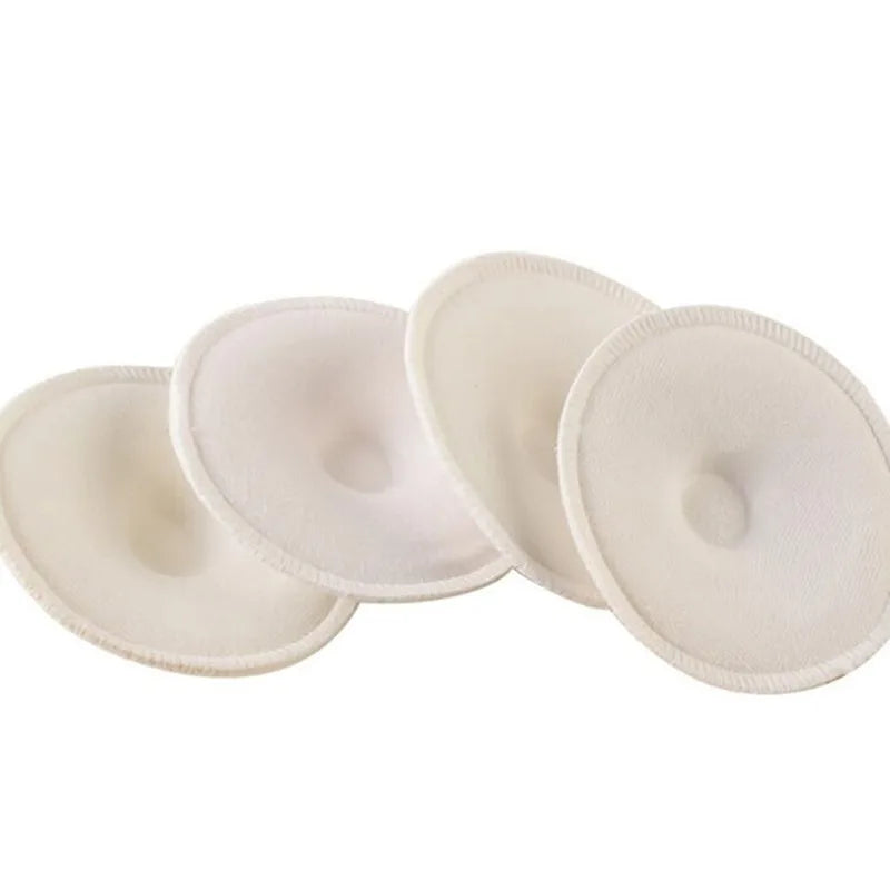4/8Pcs New Bamboo Breast Pad Nursing Pads For Mum Washable Waterproof Feeding Pad Bamboo Reusable