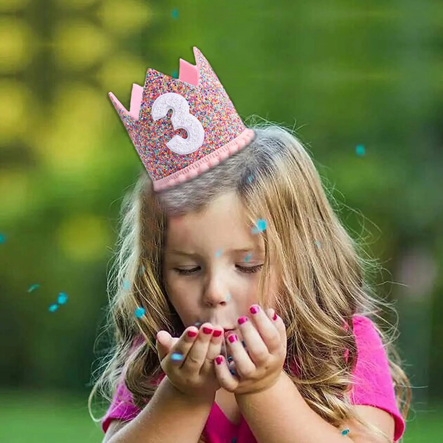 1 Year Old First Birthday Powder Crown