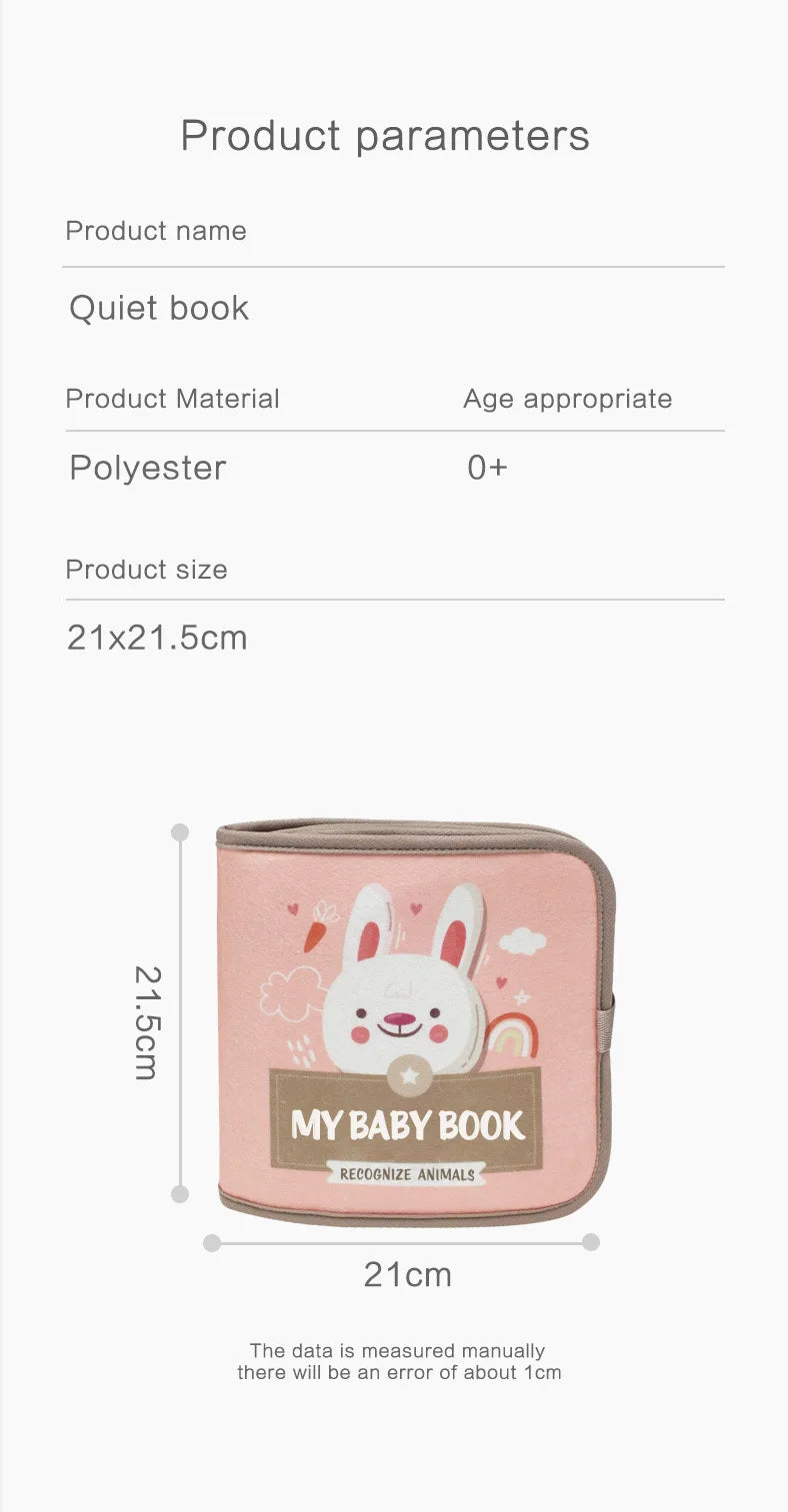 Montessori Inspired Busy Baby Peel N Stick Book