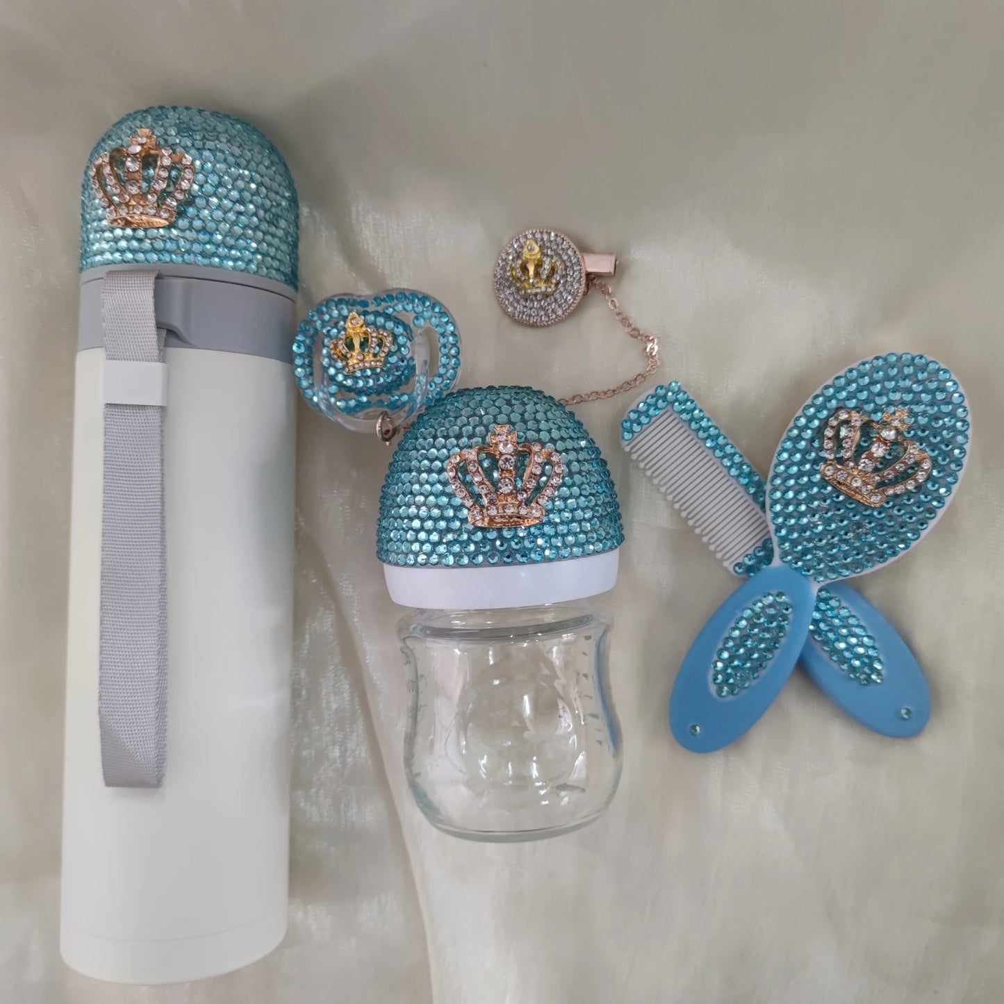 Dollbling Newborn Bedazzled Baby Keepsake Box
