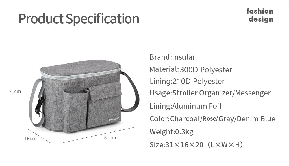 Hanging Basket Baby Stroller Bag