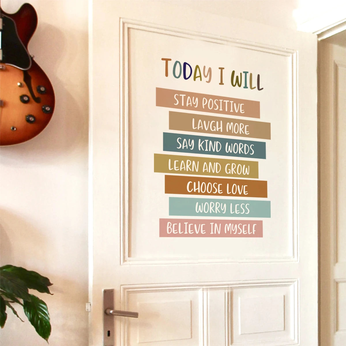 Positive Affirmations Wall Stickers