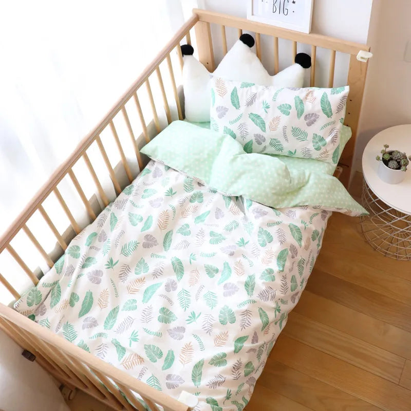 3 Pcs Cotton Cartoon Bed Linens