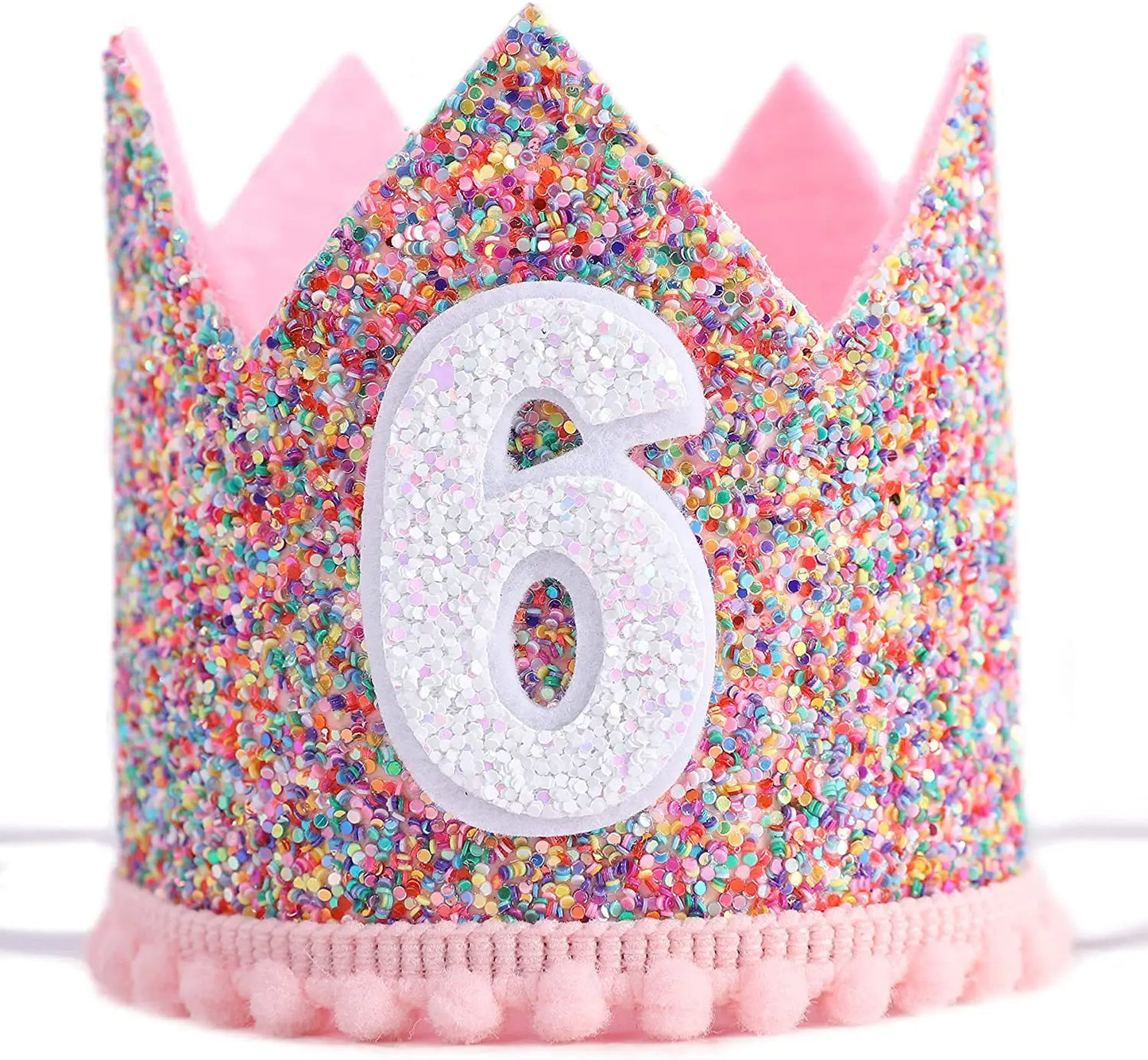 1 Year Old First Birthday Powder Crown