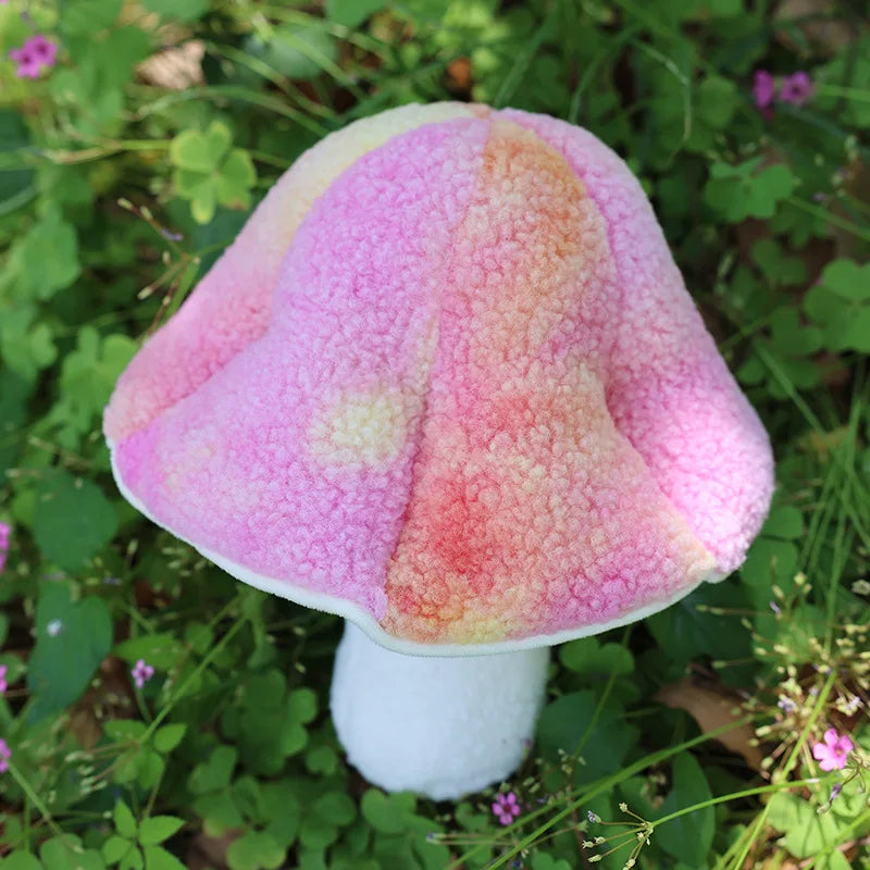 Plush Mushroom Pillow