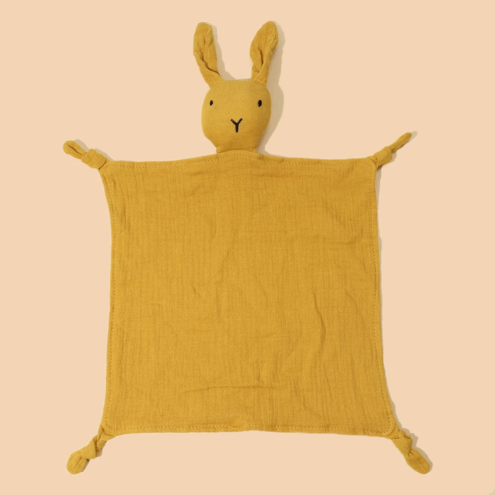 Bunny Love Muslin Tiny Blanket for Babies
