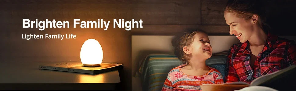 Warm LED Baby Night Lamp