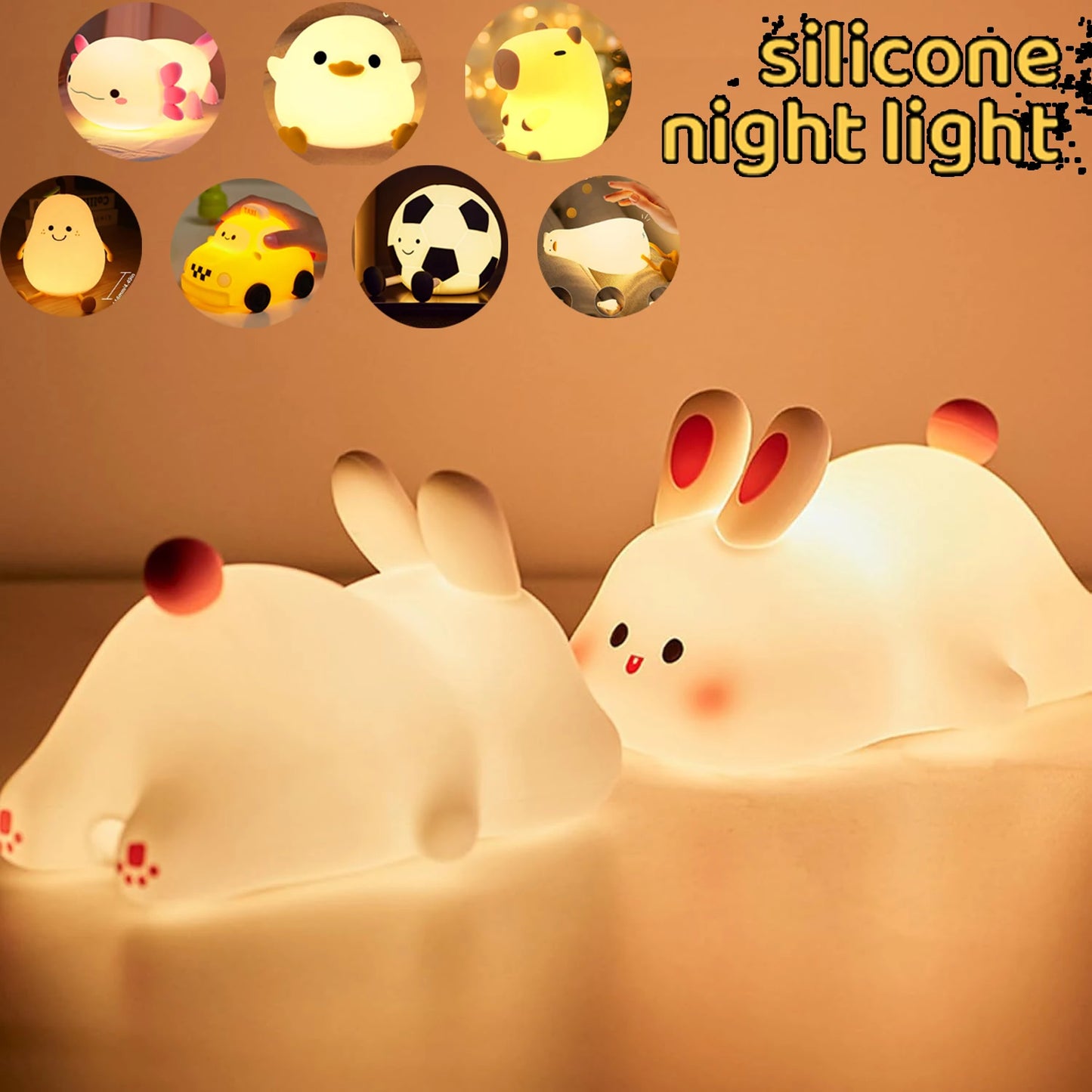 Soft Silicone Night Light