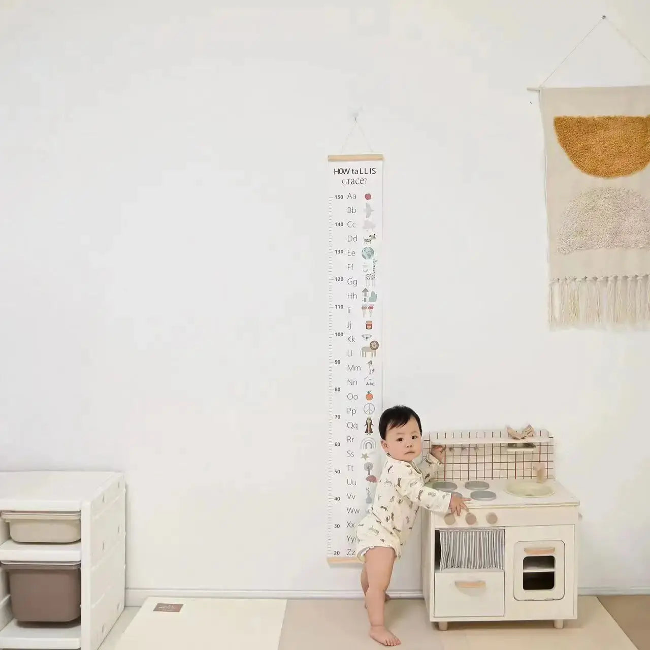 Baby Cartoon Height Ruler Sticker