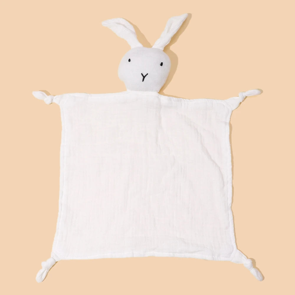 Bunny Love Muslin Tiny Blanket for Babies